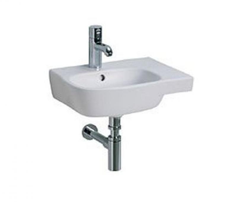 STYLE WASCHBECKEN ASYMMETRISCH 45 MIT HL - DOMINO-TRADE.DE